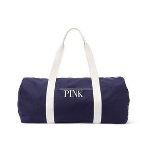 PINK Canvas Duffle Bag